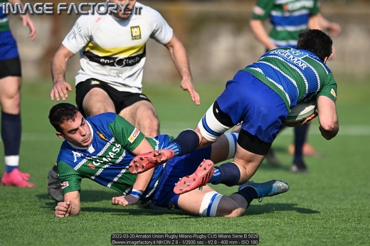 2022-03-20 Amatori Union Rugby Milano-Rugby CUS Milano Serie B 5029